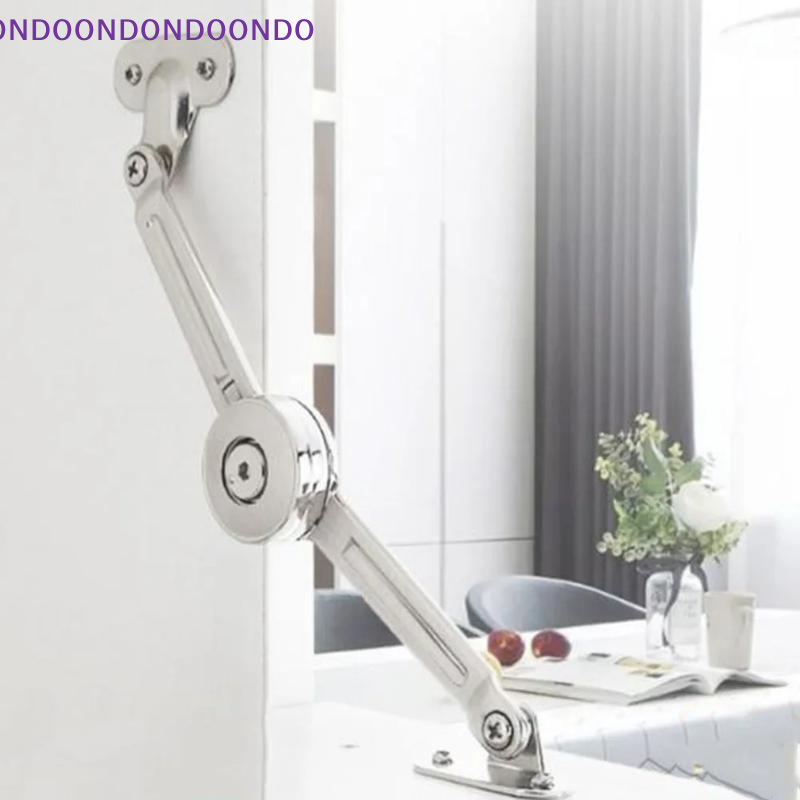 Soft Close Hinge - Saten Nikel Kaplama Kapak Destek Menteşesi,
