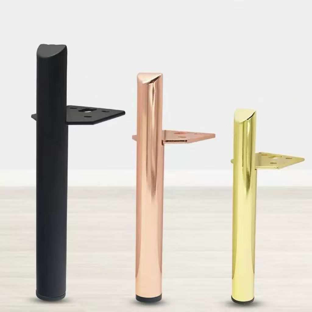 Furniture Hardware For Legs - 4 adet hafif lüks Metal kalınlaşmış
