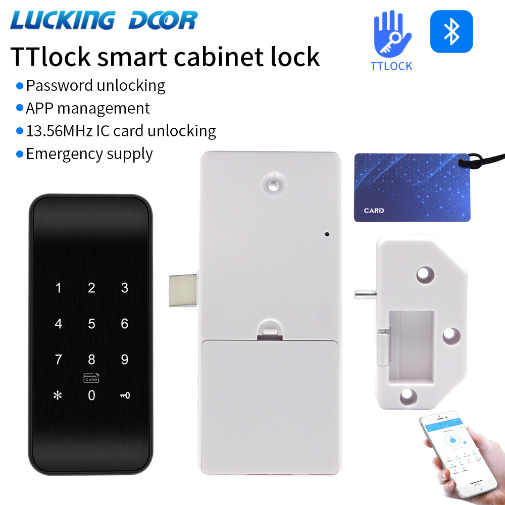 Furniture Hardware Supplies - TTLOCK 13.56Mhz Parmak İzi Çekmece Kilidi