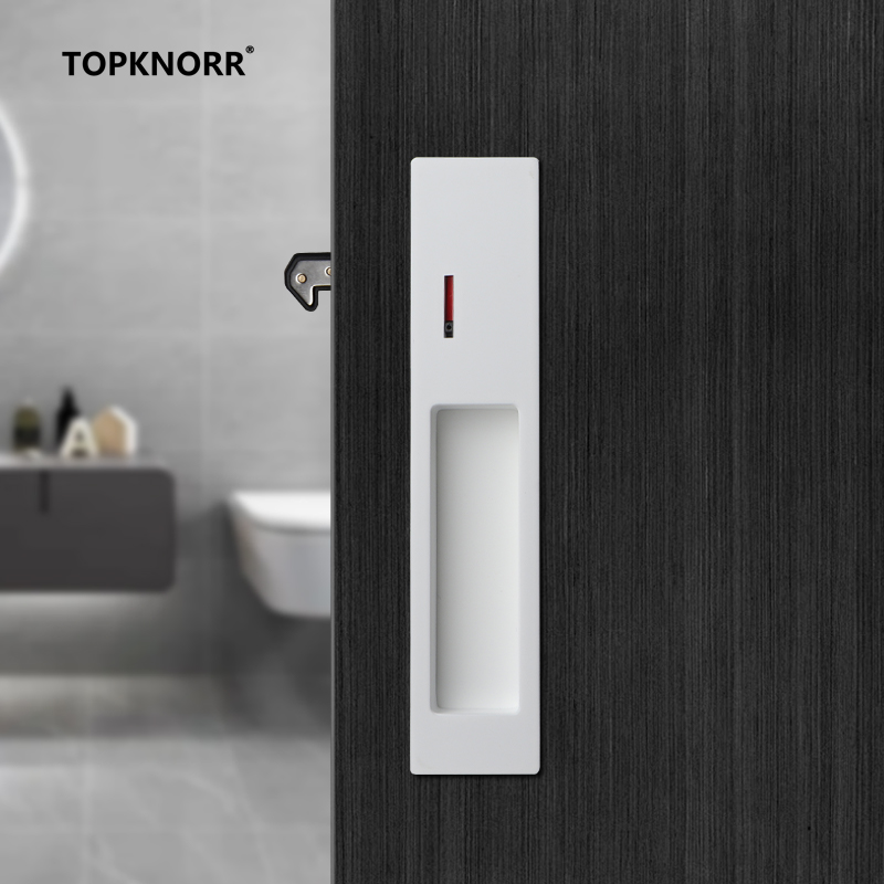 Zinc Furniture Hardware - Ahşap Kapılar için Görünmez Sürgülü Kapı