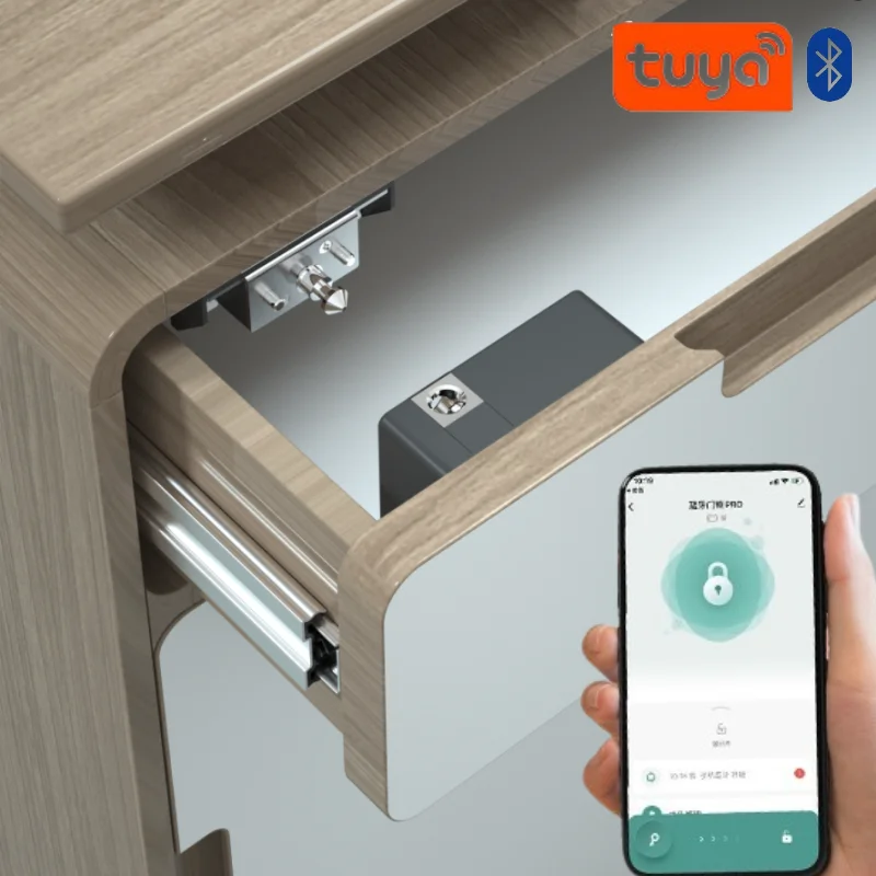 Furniture Hardware Supplies - Tuya Akıllı Dolap Kapı Kilidi Anahtarsız