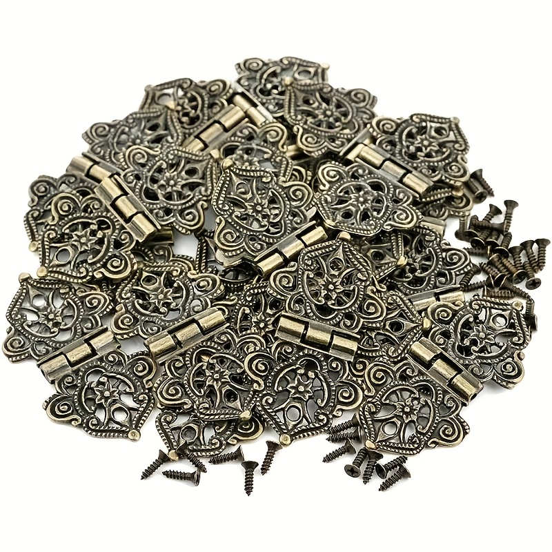 Furniture Hardware Vintage - 8 adet Vintage alaşım içi boş