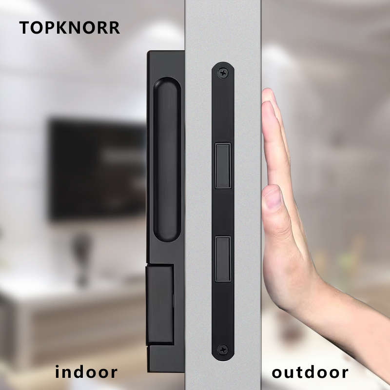 Zinc Furniture Hardware - 2022 yeni görünmez manyetik kapı kilidi