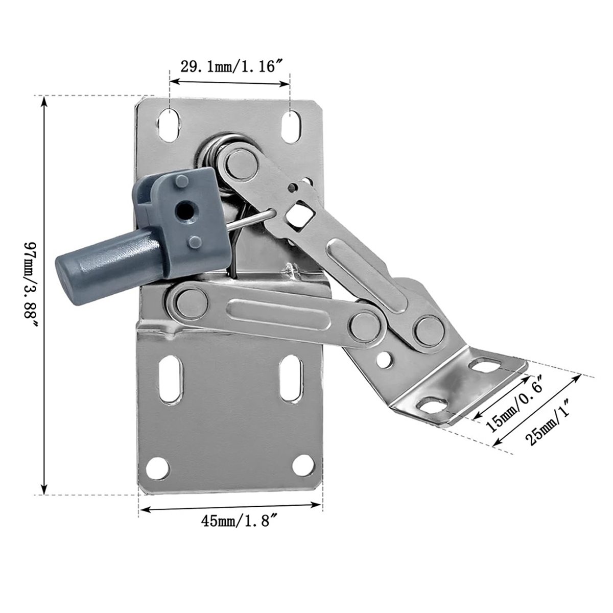 (A02R] 2 Adet 45 Derece Dolap  - Soft Close Hinge incelemesi ve fiyatı