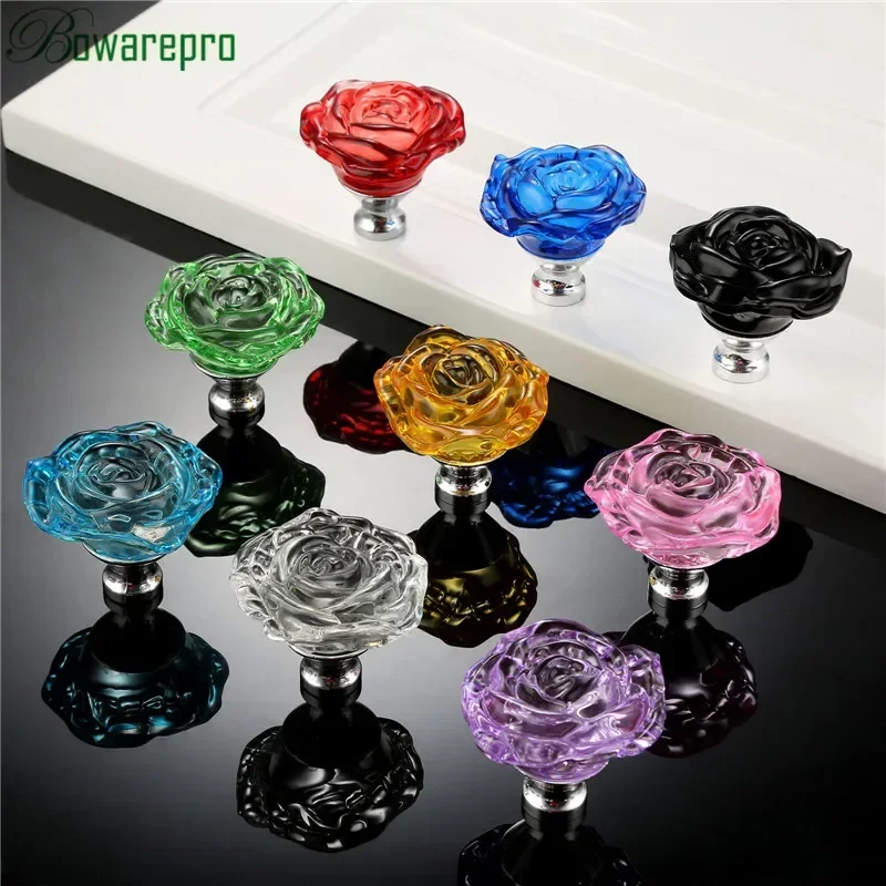 Bowarepro 50 MM Kristal Gül Ca - Furniture Hardware Factory incelemesi ve fiyatı