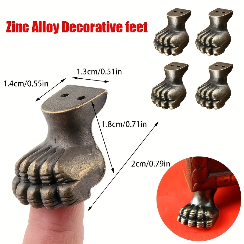 8 adet Antika Ayak Pirinç Takı - Furniture Hardware For Legs incelemesi ve fiyatı