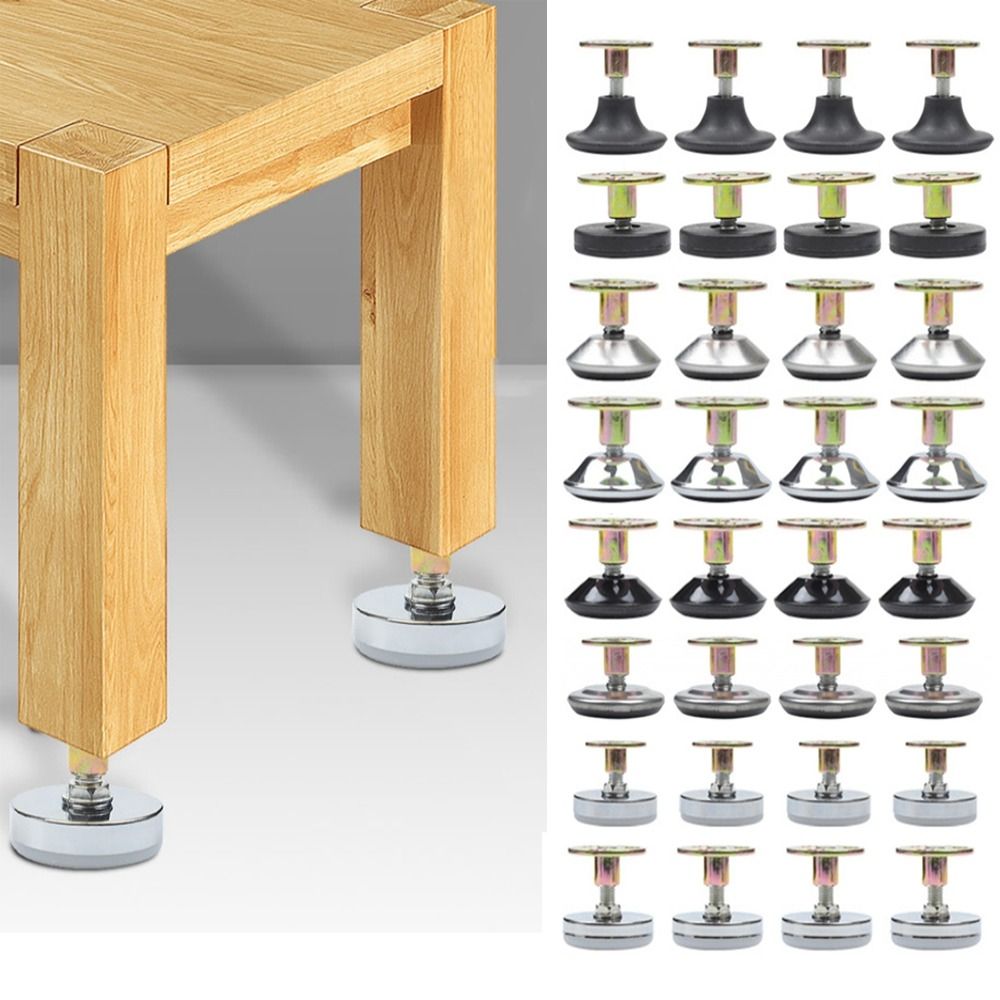 4 adet ayarlanabilir mobilya d - Furniture Hardware For Legs incelemesi ve fiyatı
