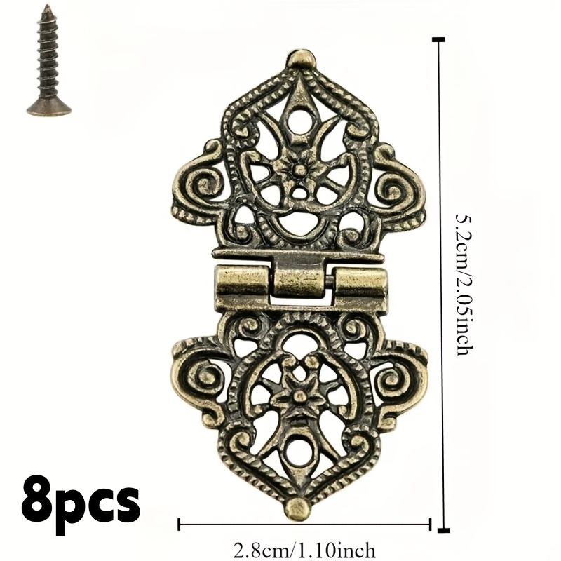 8 adet Vintage alaşım içi boş  - Furniture Hardware Vintage incelemesi ve fiyatı