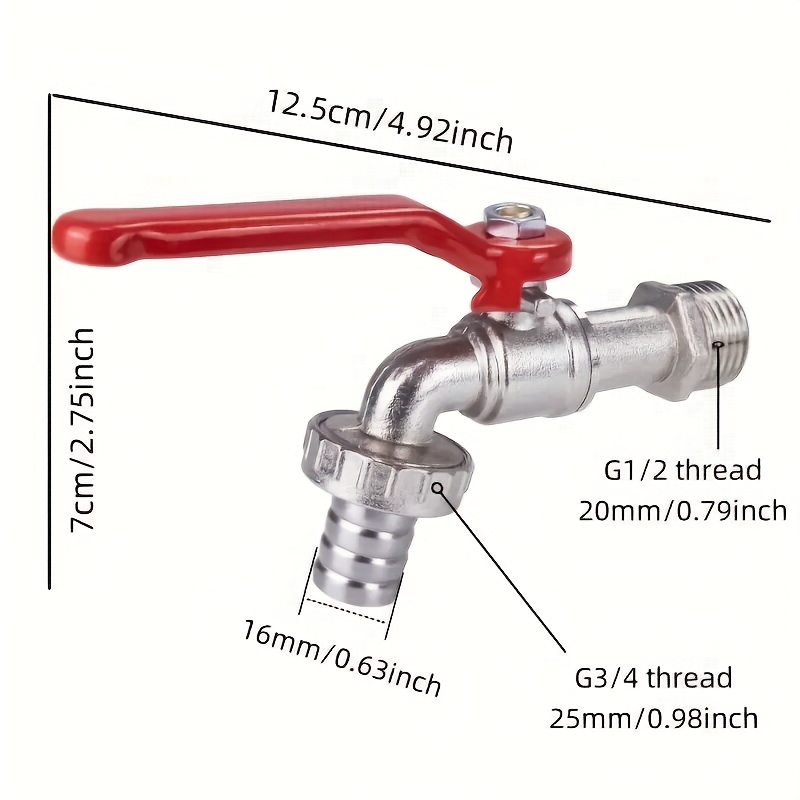 Yüksek Akışlı G1/2 inç Çinko A - Zinc Furniture Hardware incelemesi ve fiyatı