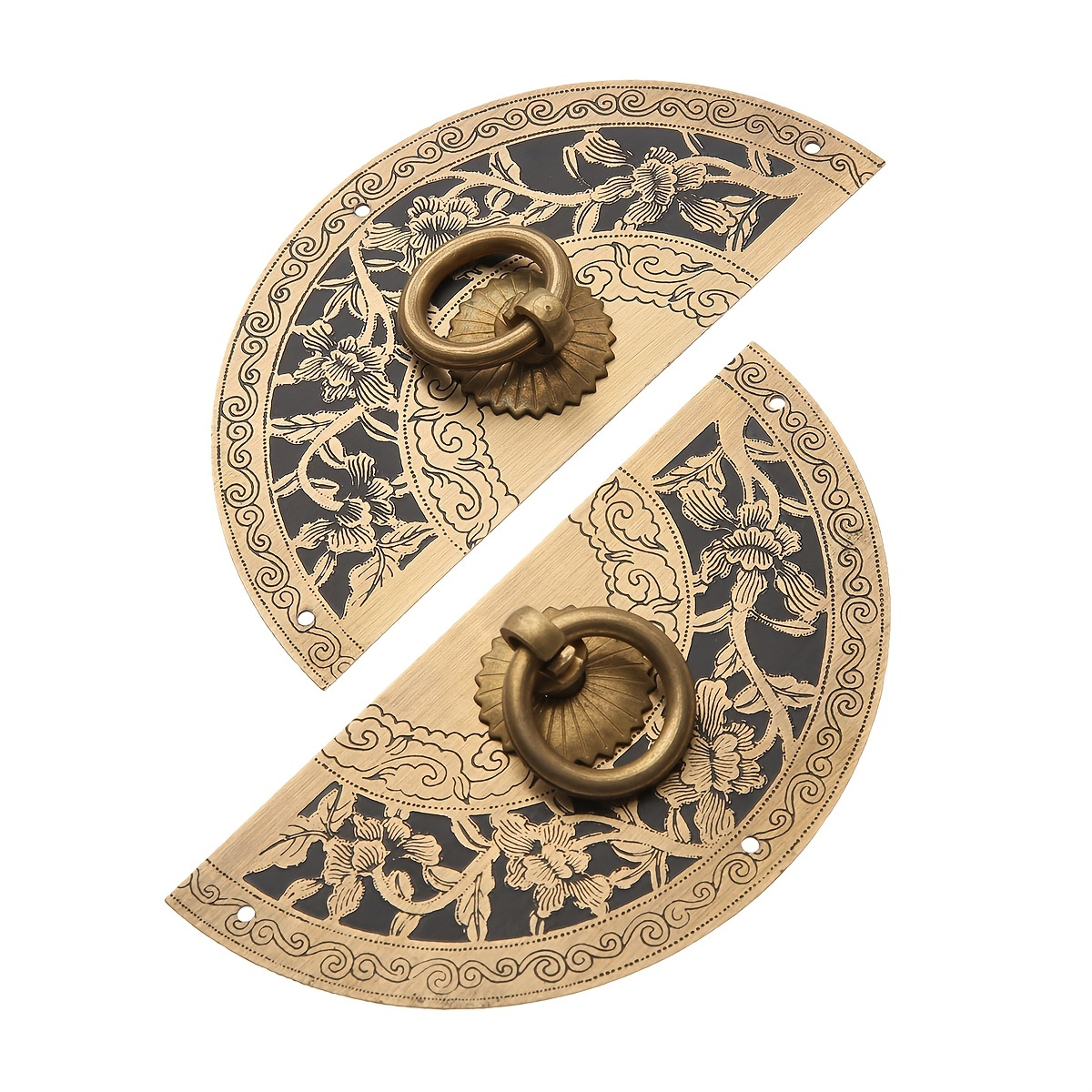 Vintage Pirinç Mandal Plaka Ko - Furniture Hardware Vintage incelemesi ve fiyatı